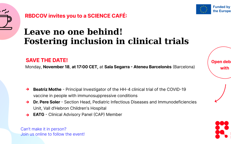 RBDCOV Science Cafe